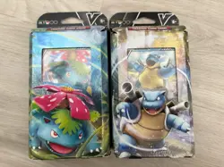 ✅ Pokemon TCG: Blastoise & Venusaur V Battle 2 Factory Sealed Theme Decks Bundle - Image 1