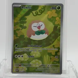 Pokemon Perfect Order Rowlet #090/088 Illustration Rare LP+ - Image 1