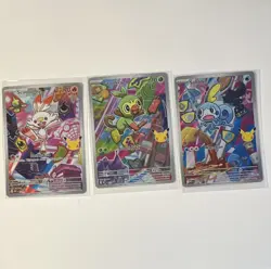Grookey 052 + Scorbunny 053 + Sobble 054 - First Partner Pokemon Cards L35 - Image 1