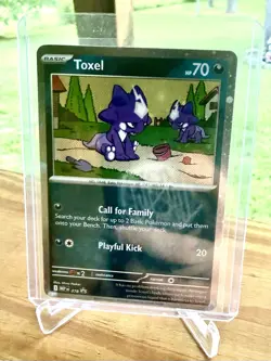 Toxel MEP 078 - Cosmos Holo Blister Promo - Pokemon TCG: Chaos Rising - NM - Image 1