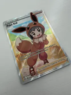 Pokemon TCG Card Poke Kid 070/072 Shining Fates Ultra Rare Full Art - Near Mint - Image 4