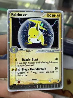 #3 Raichu ex 98/100 EX Sandstorm 2003 Holo Rare Pokemon Card TCG - Image 4