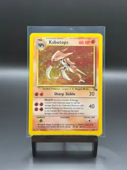 Pokemon Kabutops 9/62 Fossil Holo - Image 1