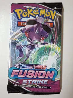 Pokemon - Booster Pack x 1 - SWSH08 - Fusion Strike - FST - English - Sealed - Image 2