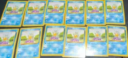 Pokemon TCG Base Set Squirtle 63/102 English Unlimited Regular Lot of 12 1999 - Image 1