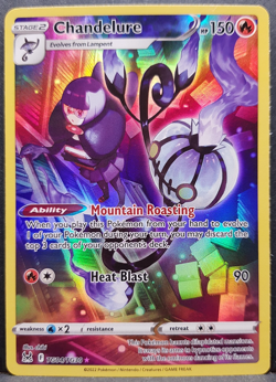 Chandelure TG04/TG30 Lost Origin Full Art Pokemon Pokemon Card English Near Mint - Image 1