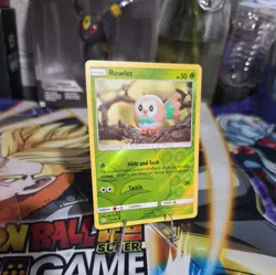 Rowlet 17/236 Common Cosmic Eclipse Pokemon Reverse Holo NM/M - Image 2
