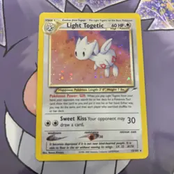 Light Togetic 15/105 Neo Destiny Holo Rare Unlimited Edition English 2000 - Image 1