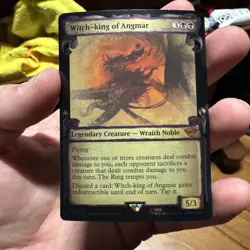 MTG Witch-king of Angmar - Showcase Scrolls, NM-Mint, English Universes Beyond: - Image 1
