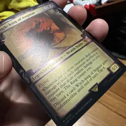 MTG Witch-king of Angmar - Showcase Scrolls, NM-Mint, English Universes Beyond: - Image 2