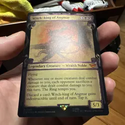 MTG Witch-king of Angmar - Showcase Scrolls, NM-Mint, English Universes Beyond: - Image 3