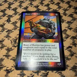 Beast of Burden Prerelease Cards Foil - Image 1