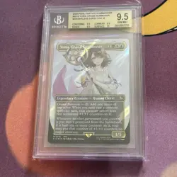 Beckett 9.5 Yuna, Grand Summoner Surge Foil 0216, MTG Final Fantasy Gem Mint - Image 1