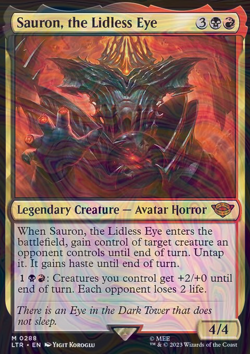 Foil Sauron, the Lidless Eye - ltr - 288 | MTG Card - Image 3
