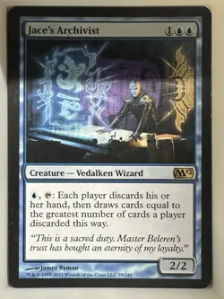 Jace's Archivist Core Set 2012 (M12) Regular LP - Image 3
