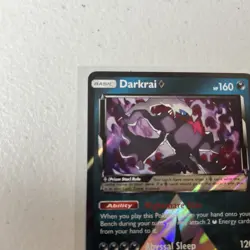 Darkrai Prism Star 77/156 Sm-Ultra Prism Holo Pokemon Trading Card Game TCG Nm - Image 4