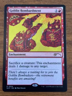 Goblin Bombardment - Secret Lair - MTG - 2024 - Image 1