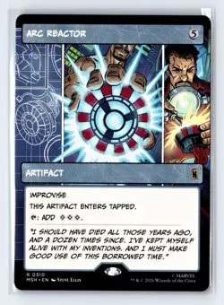 MTG Arc Reactor (Borderless) 0310 Marvel Super Heroes - Image 1
