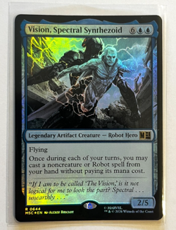 MTG – Marvel Super Heroes – Vision, Spectral Synthezoid Foil - Rare 0644 - Image 1