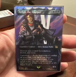MTG Ardyn, the Usurper 0524 Borderless Surge Foil Rare Final Fantasy EN - Image 1