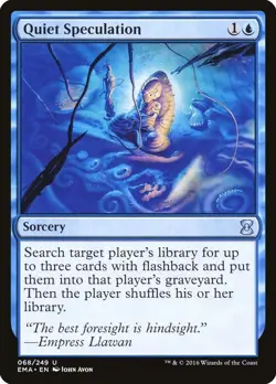 Quiet Speculation Eternal Masters NM MTG Non-Foil - Image 1