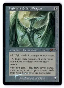 Ugin, The Spirit Dragon NM* FOIL RETRO PROMO Secret Lair ENGLISH 2 -UnltdCards - Image 1