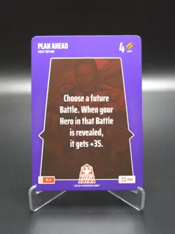 Plan Ahead 2025 Bo Jackson Battle Arena Alpha Update Play Card SP #PL-18 - Image 1