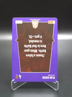 Plan Ahead 2025 Bo Jackson Battle Arena Alpha Update Play Card SP #PL-18 - Image 3