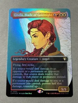 Gisela, Blade of Goldnight (Borderless) Commander Masters Foil - Image 1