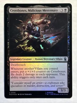 Crossbones, Malicious Mercenary Marvel Super Heroes Foil - Image 1