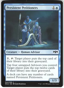 Persistent Petitioners 44 Ravnica Allegiance RNA C MTG Magic The Gathering C LP - Image 1