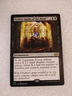 MTG Endless Ranks of the Dead, Light Play, English Jumpstart 2022 - Image 1