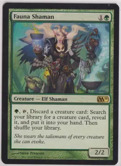 Mtg Fauna Shaman Core Set 2011 (M11) Regular (LP) - Image 1