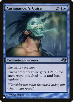 Auramancer's Guise - LIST - 34/165 NM/LP - Image 1