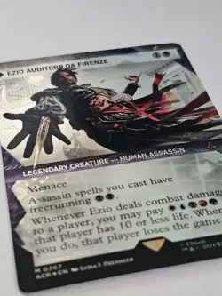 [1x] Ezio Auditore da Firenze - Textured Foil - Showcase Near Mint, English - Image 3