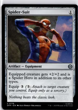 Spider-Suit MTG Marvel's Spider-Man Magic The Gathering MTG TCG - Image 3
