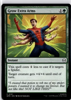 Grow Extra Arms MTG Marvel's Spider-Man Magic The Gathering TCG MTG - Image 3