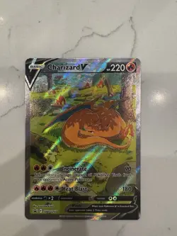 Charizard v SWSH260 Holo Sword & Shield Promo Card Near Mint Condition - Image 1