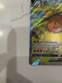 Charizard v SWSH260 Holo Sword & Shield Promo Card Near Mint Condition - Image 2