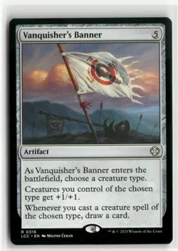 Vanquisher's Banner Commander The Lost Caverns of Ixalan MTG NM - Image 1