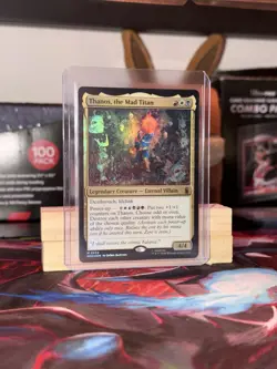 MTG Marvel Super Heroes - Thanos, the Mad Titan (Foil) - 0233 - Image 1