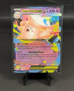 Pokemon TCG Mega Clefable ex MEP072 Promo | Mega Moonlit Tin Holo Rare *NM* - Image 1