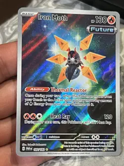 Iron Moth - 187/182 - Pokemon Paradox Rift Illustration Rare Card - Image 1