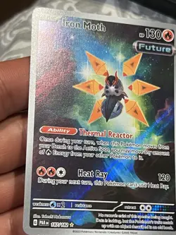 Iron Moth - 187/182 - Pokemon Paradox Rift Illustration Rare Card - Image 2