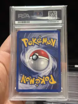 2000 POKEMON GYM HEROES #15 BROCK-HOLO PSA 8 - Image 2