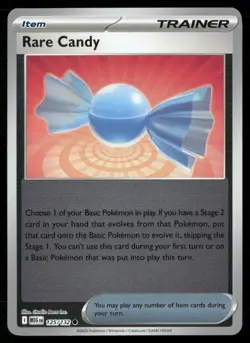Rare Candy 125/132 Common Mega Evolution Pokemon Reverse Holo Near Mint - Image 1