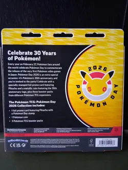 Pokemon Day 30th Anniversary Celebration Box New Sealed - Image 2