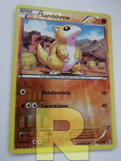 Sandshrew ® Confini Varcati 78/149 ® Reverse Holo Foil ® Pokemon ® Italiano EX - Image 1