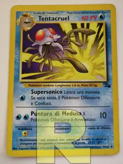 Tentacruel ® Fossil 44/62 ® Non Comune ® Pokemon ® Italiano ® Good - Image 1