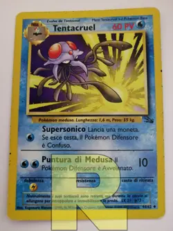 Tentacruel ® Fossil 44/62 ® Non Comune ® Pokemon ® Italiano ® Good - Image 3